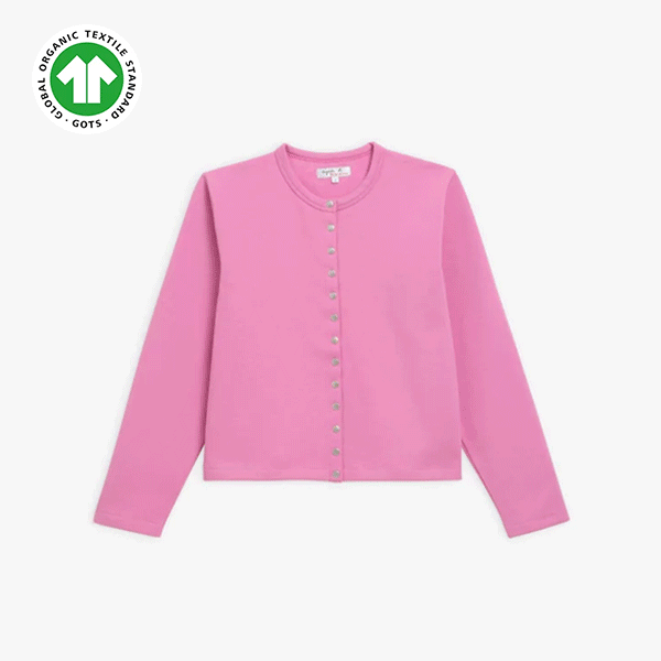 snap cardigan